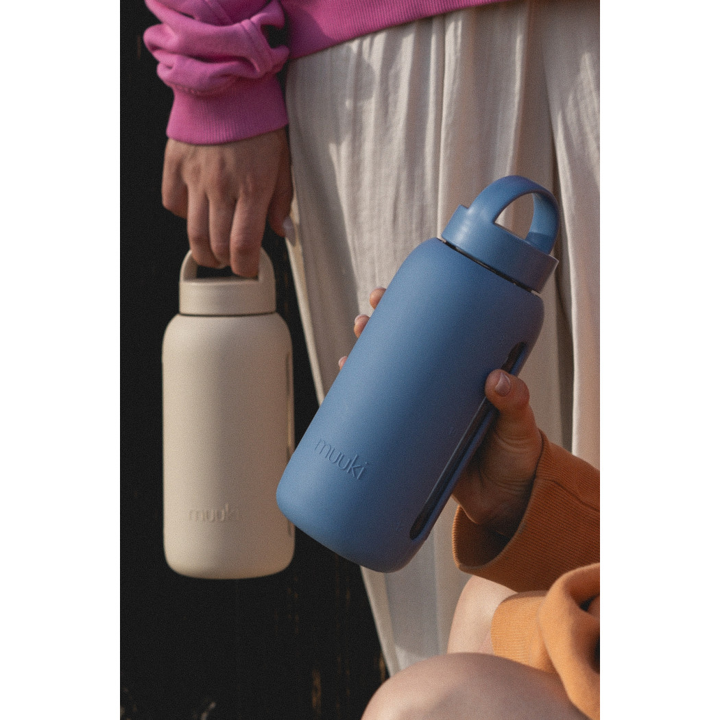 Butelka Szklana na Wodę - Desert Rose - 720 ml - Muuki