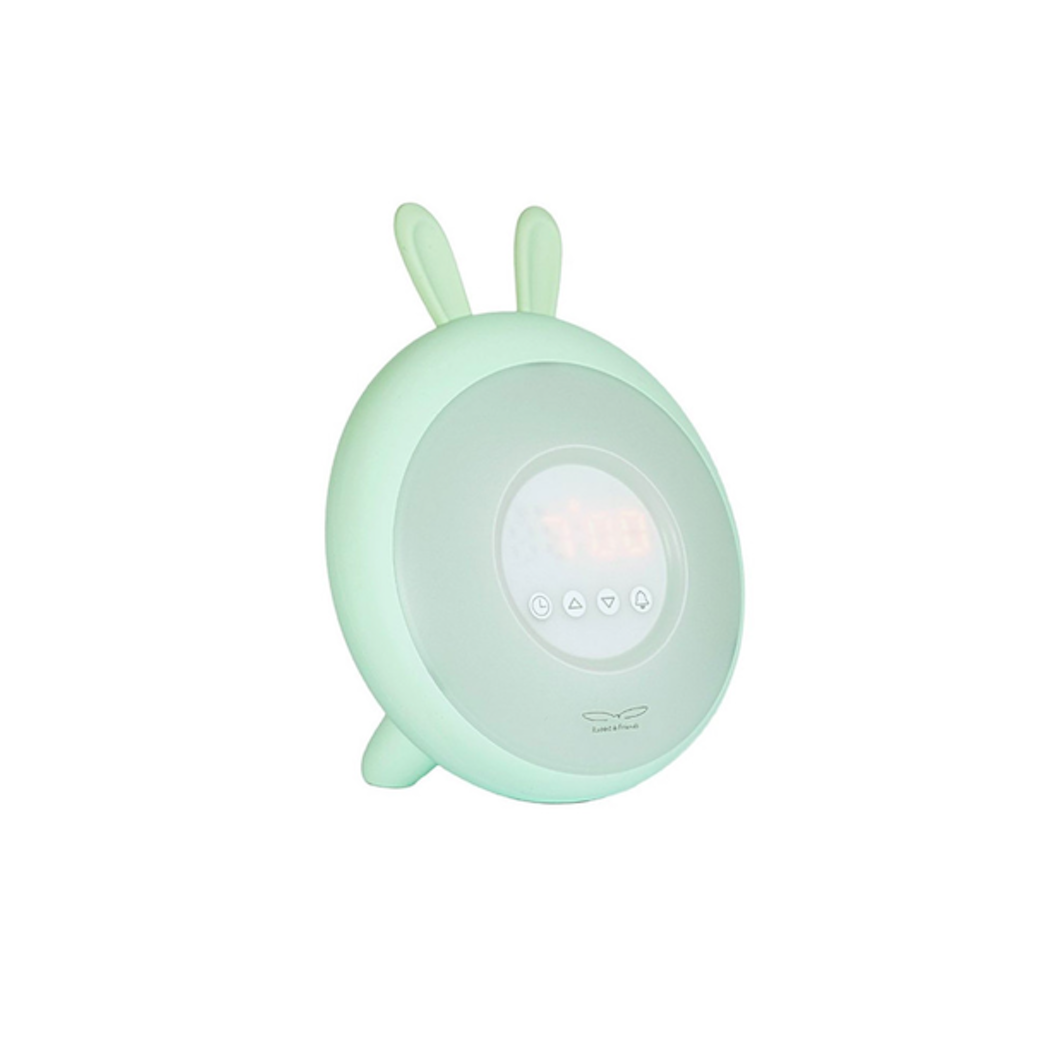 Zielony Króliczek - Lampka Budząca Światłem - Rabbit & Friends