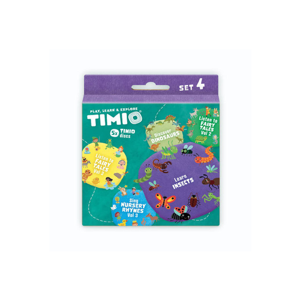 Zestaw Dysków Timio numer 4 do Interaktywnej Zabawki - Timio