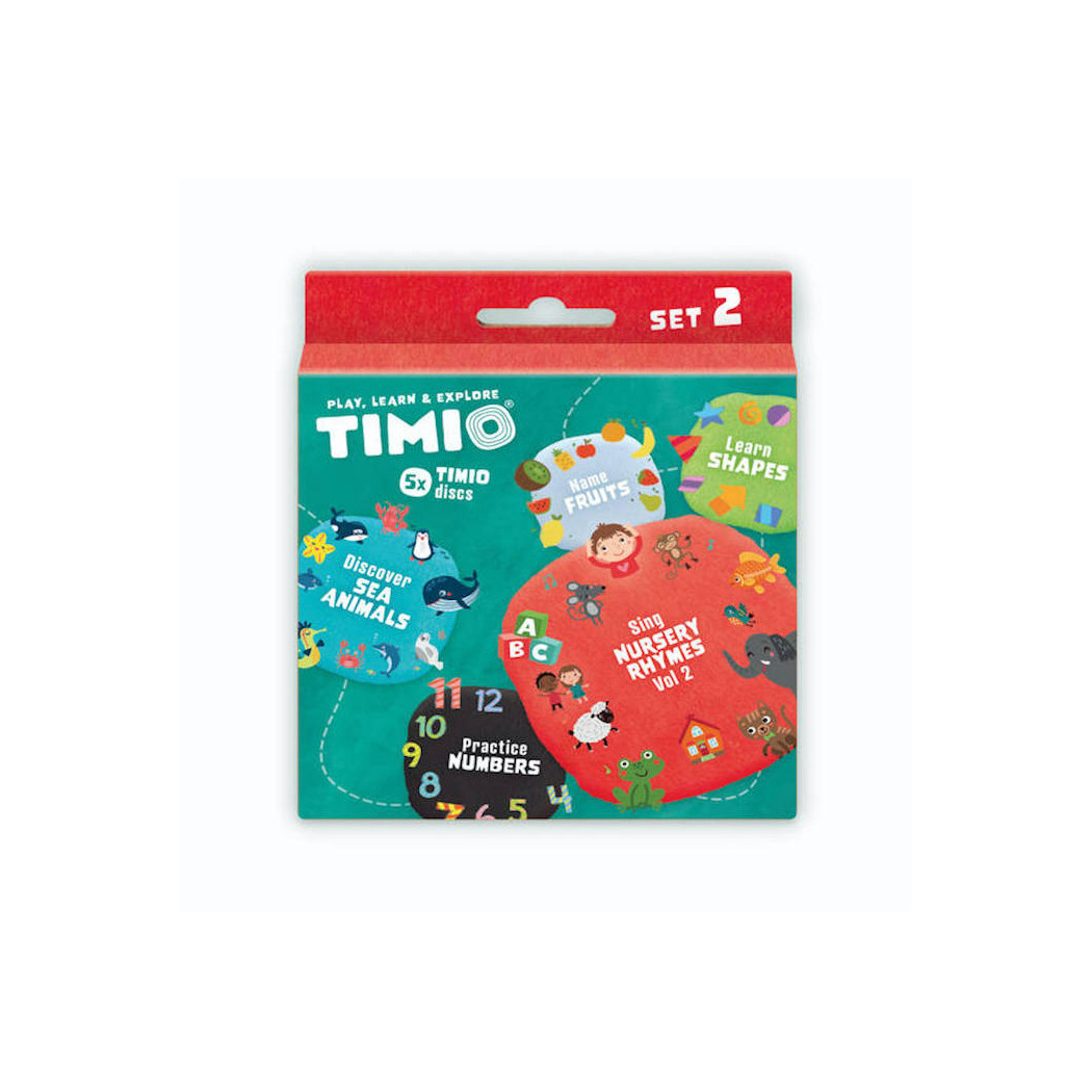Zestaw Dysków Timio numer 2 do Interaktywnej Zabawki - Timio
