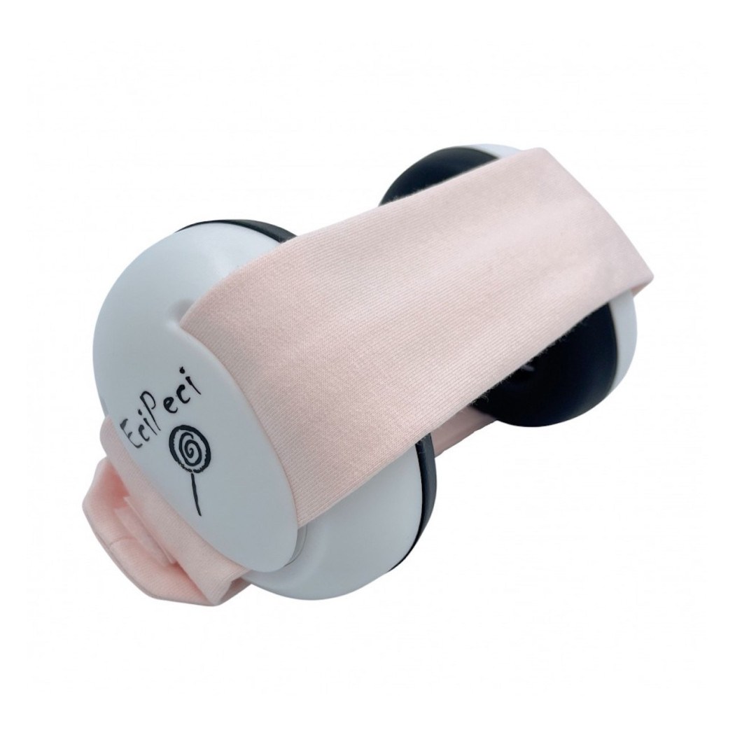 Słuchawki Wygłuszające - Pudrowy Róż - EciPeci