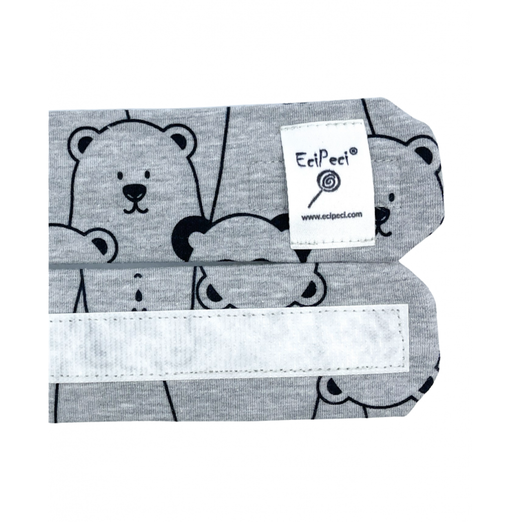 Słuchawki Wygłuszające - Panda Szary - EciPeci