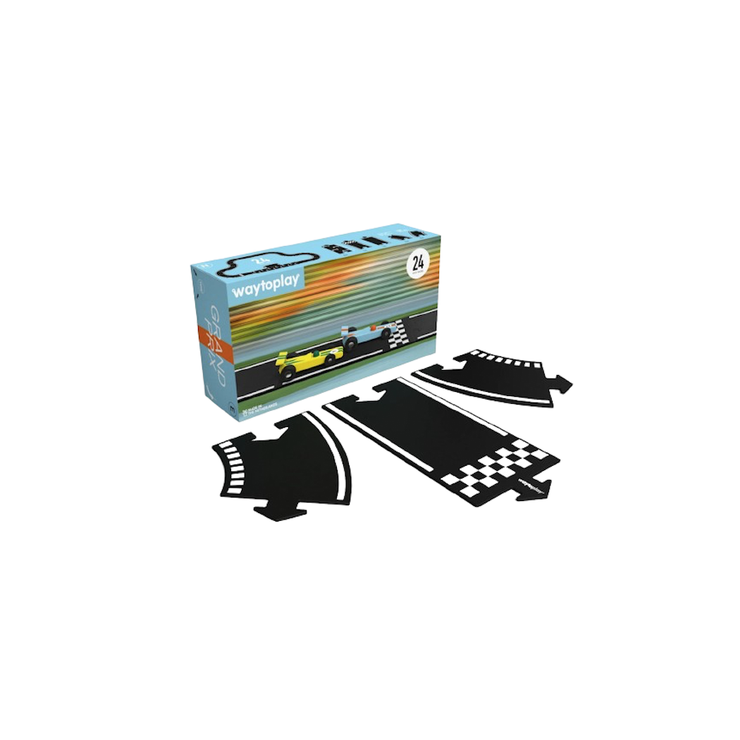Droga do Układania - Grand Prix/Tor Wyścigowy - 24 elementy - WayToPlay