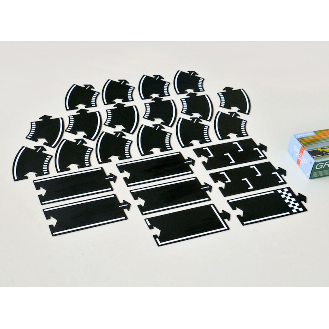 Droga do Układania - Grand Prix/Tor Wyścigowy - 24 elementy - WayToPlay