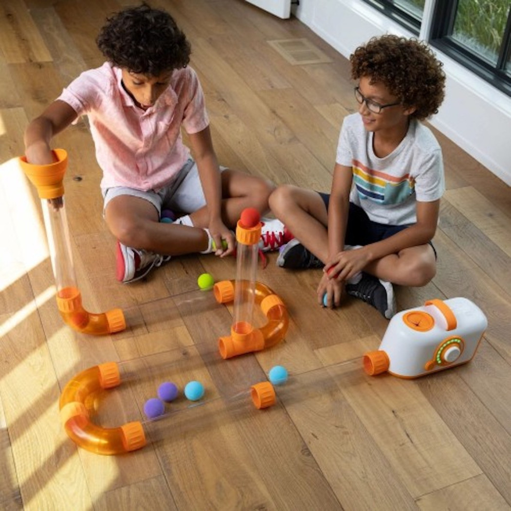 Dmuchawa Do Piłek - Air Toobz - Fat Brain Toys - Kolorowe Piłeczki