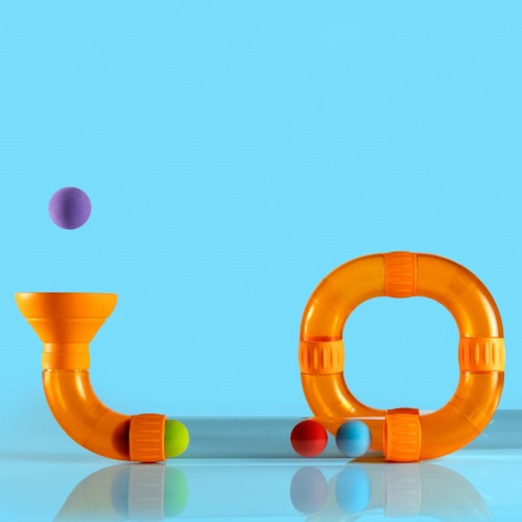 PROMOCJA Dmuchawa Do Piłek - Air Toobz - Fat Brain Toys - Kolorowe Piłeczki