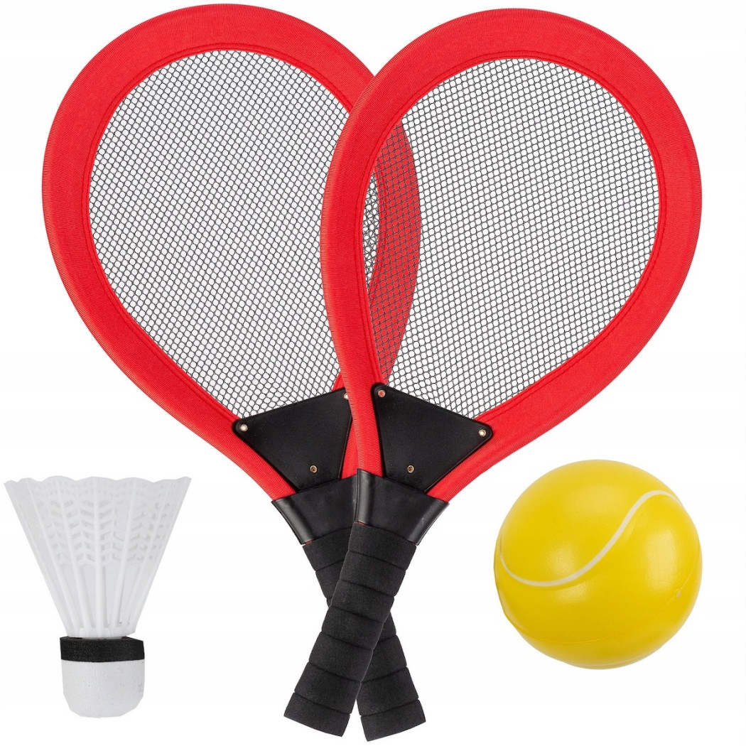 Rakietki do Gry - Badminton Inaczej - Zestaw Paletek z Piłką i Lotką