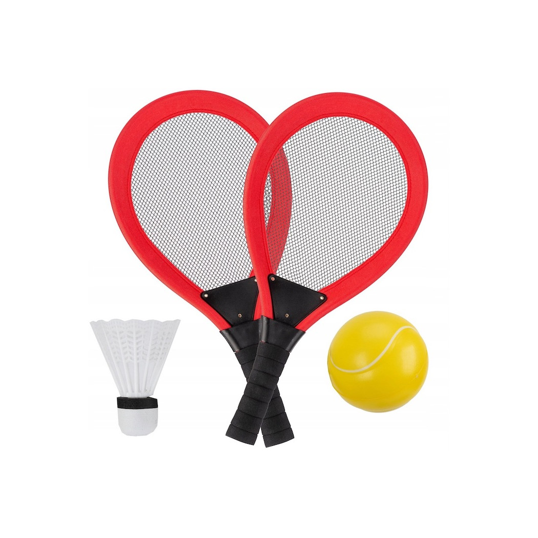 Rakietki do Gry - Badminton Inaczej - Zestaw Paletek z Piłką i Lotką