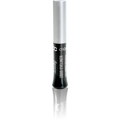 Czarny Liquid Eyeliner - Liniówka z Pędzelkiem Wodoodporna 6 ml - Szafir Diadem Cosmetics