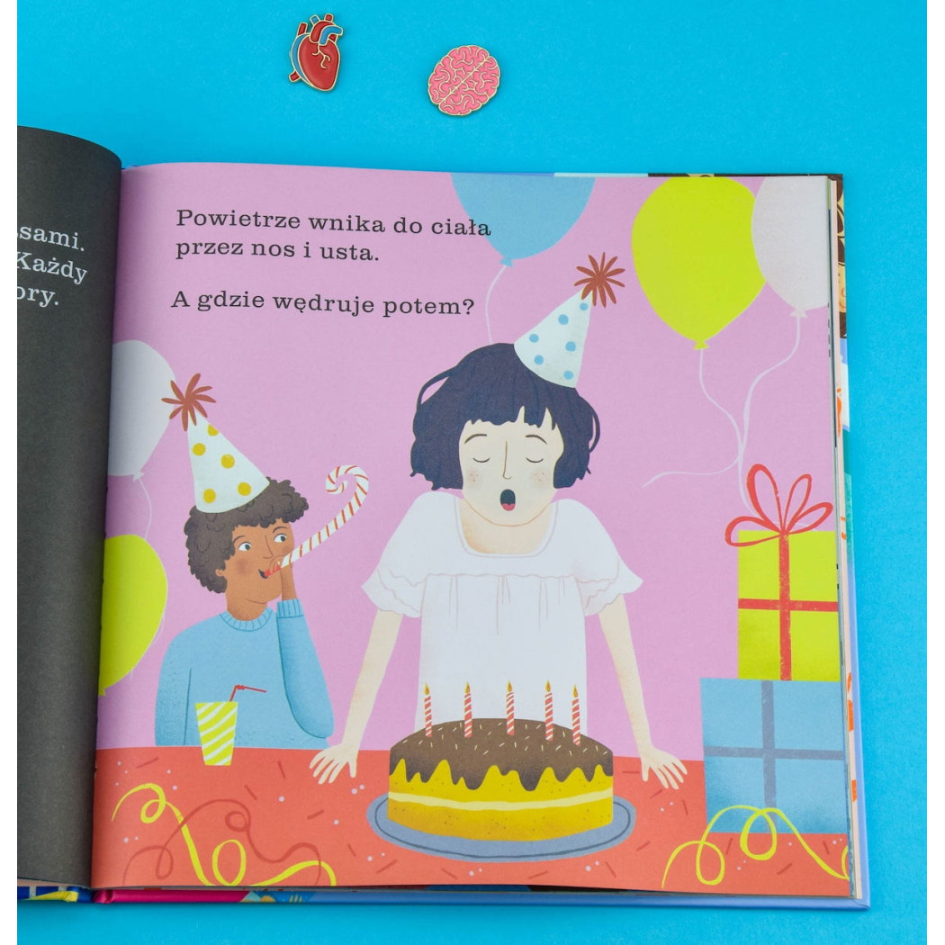 Ludzkie Ciało - Wyjątkowa Książka Pozwalająca Zajrzeć Wgłąb Ciała - Ciało Człowieka Podświetl i Odkryj - Wydawnictwo Api Papi