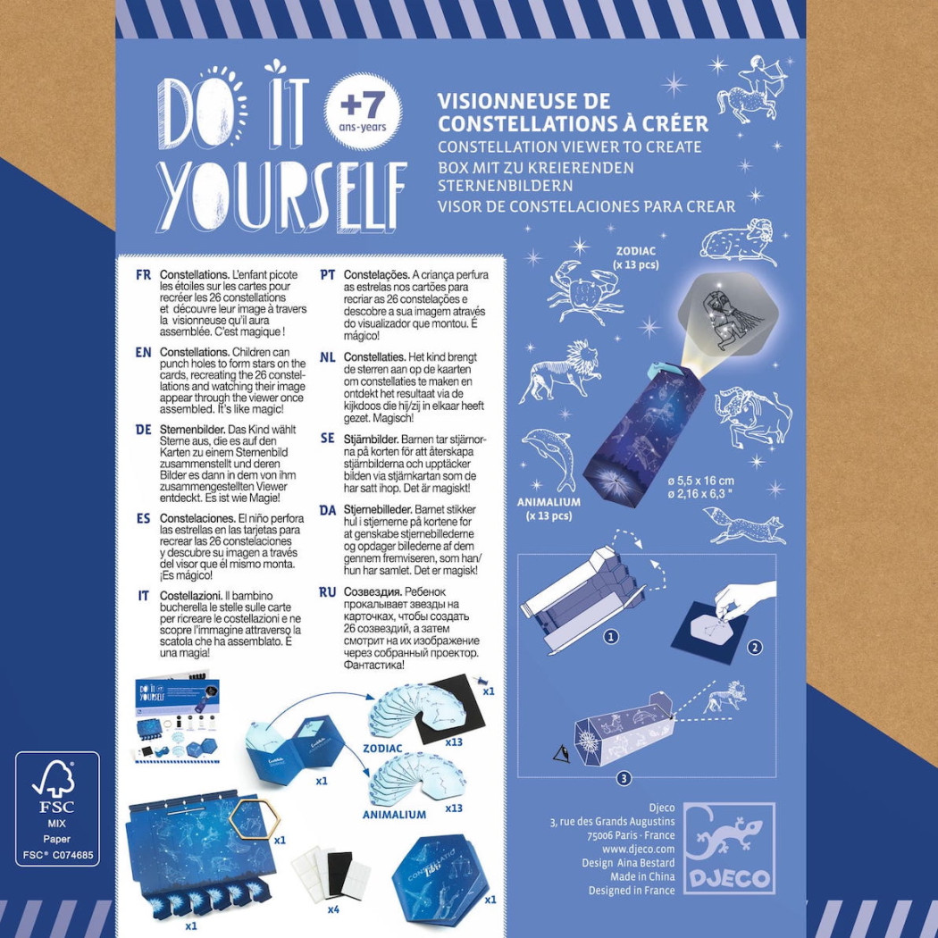 Konstelacje Gwiazd - Zrób To Sam - Djeco