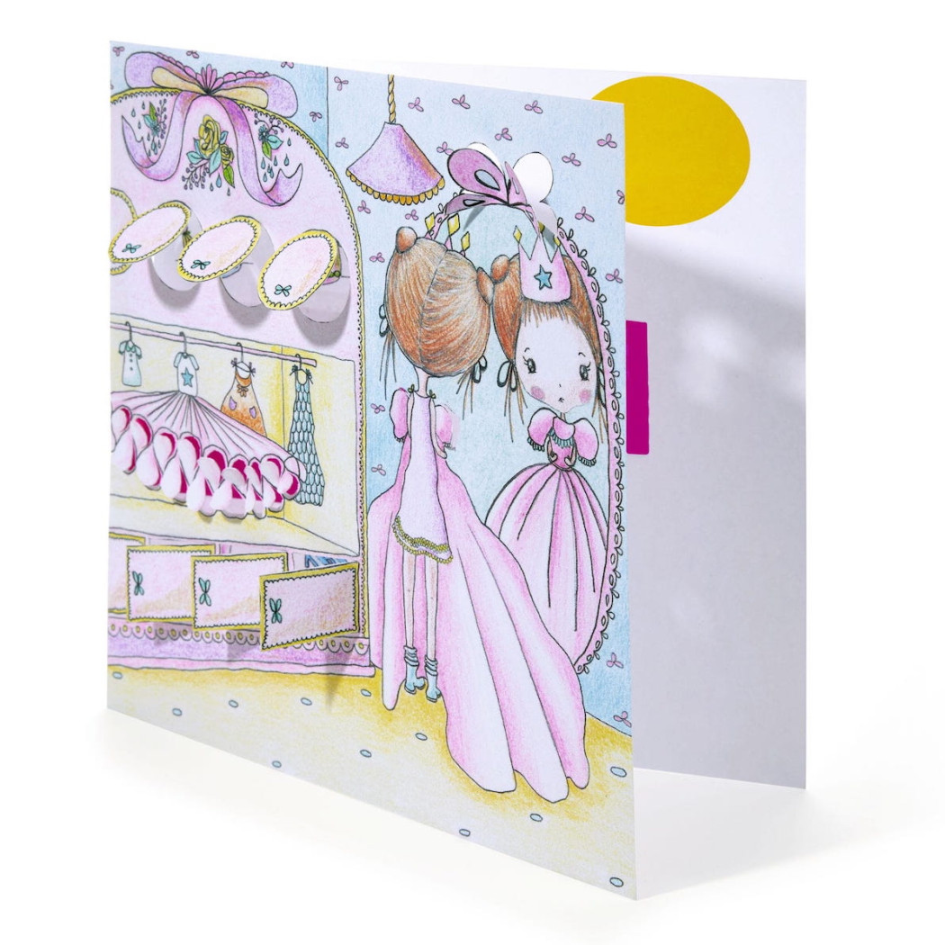 Pupi - Kolorowanki z Okienkami - Djeco