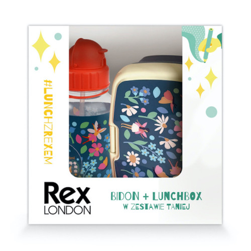 Wróżki - Zestaw Śniadaniowy Lunchbox i Bidon - Rex London