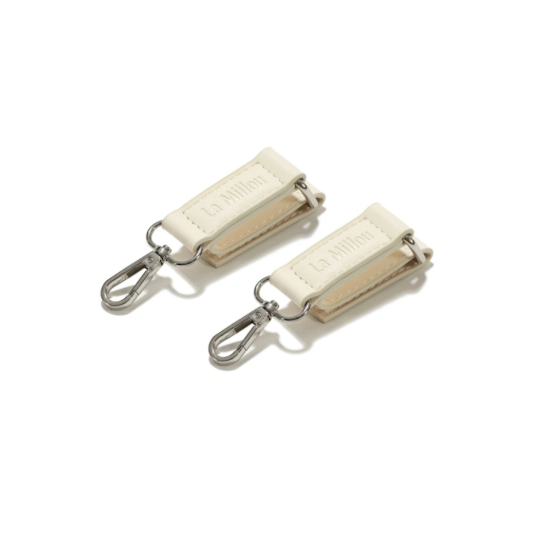 Ecru Uchwyty do Wózka - Beżowe - La Millou - Do Torby Organizera Plecaka