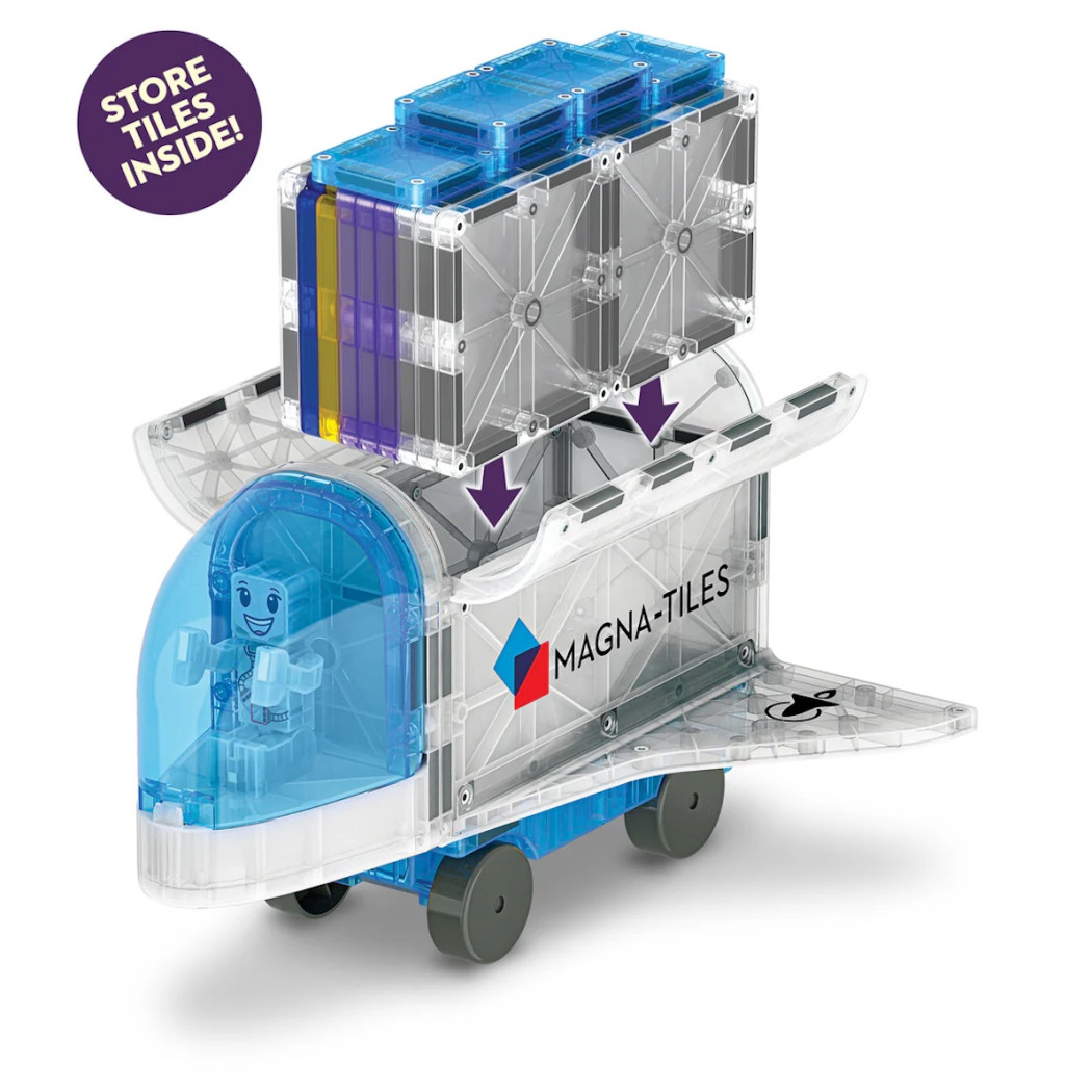 Kosmos Rakieta - Klocki Magnetyczne - Space - 32 elementy - Magna-Tiles