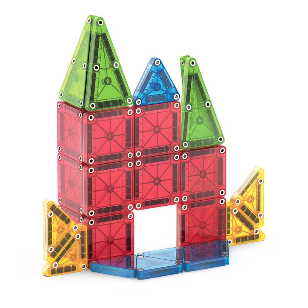 microMAGS 26 - Podróżne Klocki Magnetyczne 26 elementów - Travel Set - Magna-Tiles