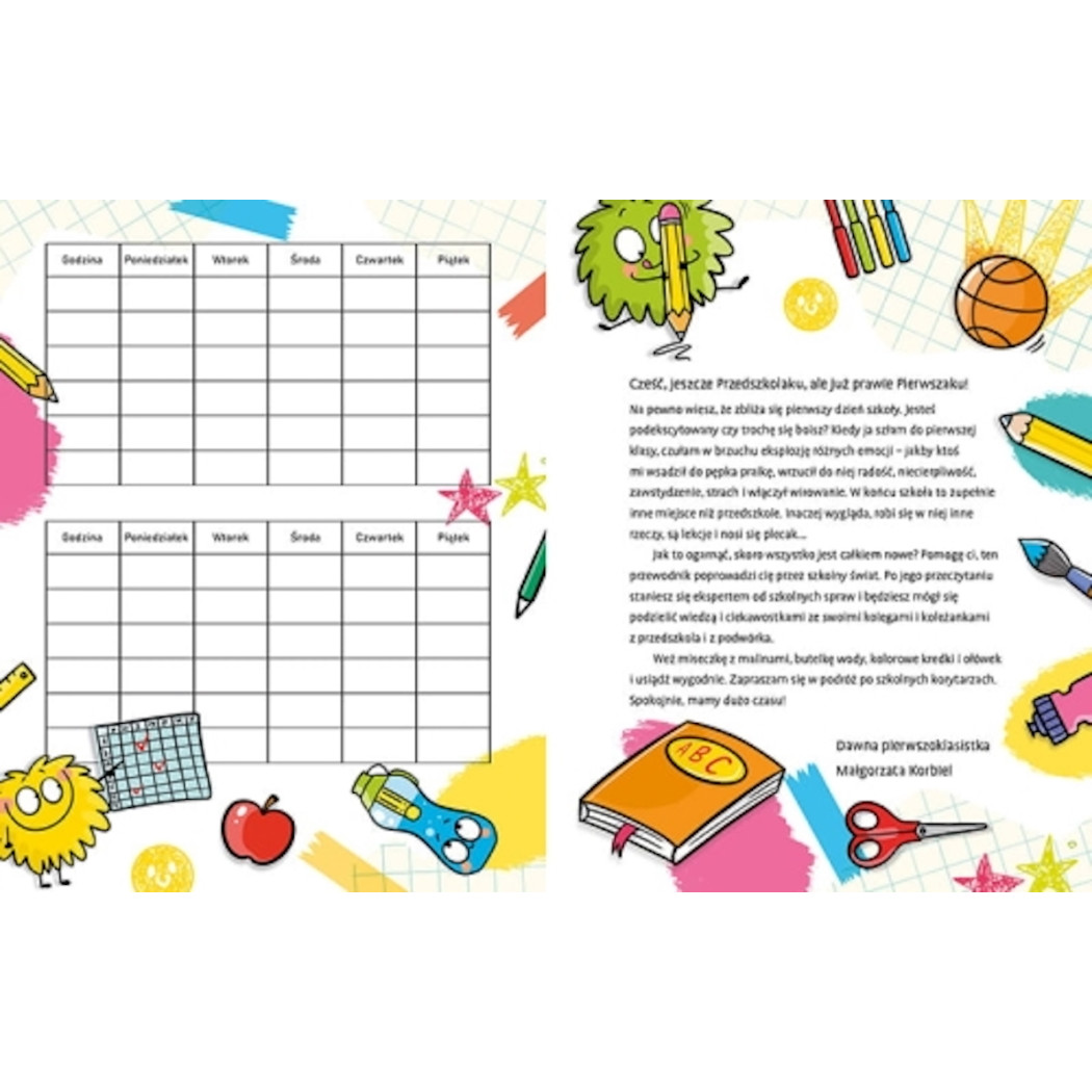 Przewodnik Pierwszoklasisty - Małgorzata Korbiel - Wydawnictwo Wilga
