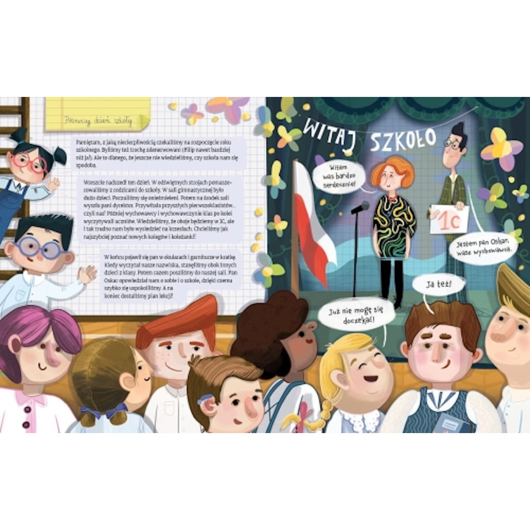 Szkoła i ja. Idziemy do pierwszej klasy - Ewa Borowska - Wydawnictwo Nasza Księgarnia