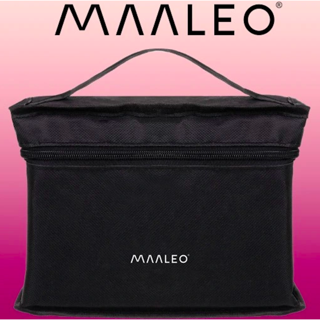 Markery Dwustronne - Flamastry Alkoholowe w Torbie - Pisaki Mazaki 80 szt - Maaleo