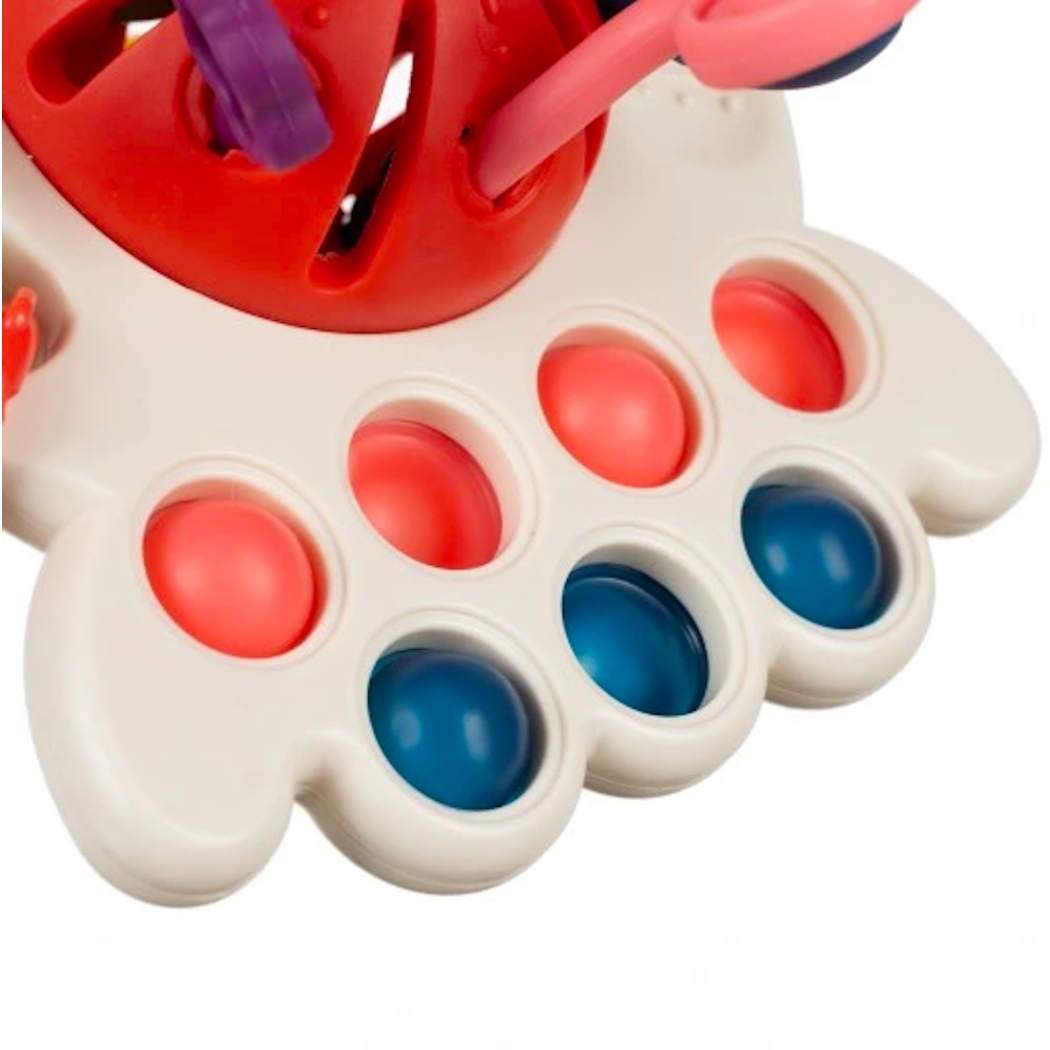 Zabawka Sensoryczna - Gryzak - Edukacyjna Grzechotka dla Dzieci