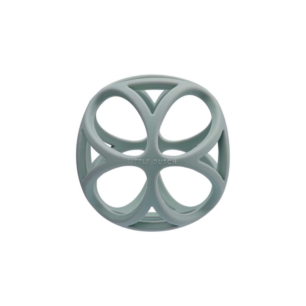 Niebieska Piłeczka Silikonowa - Gryzak - Little Dutch