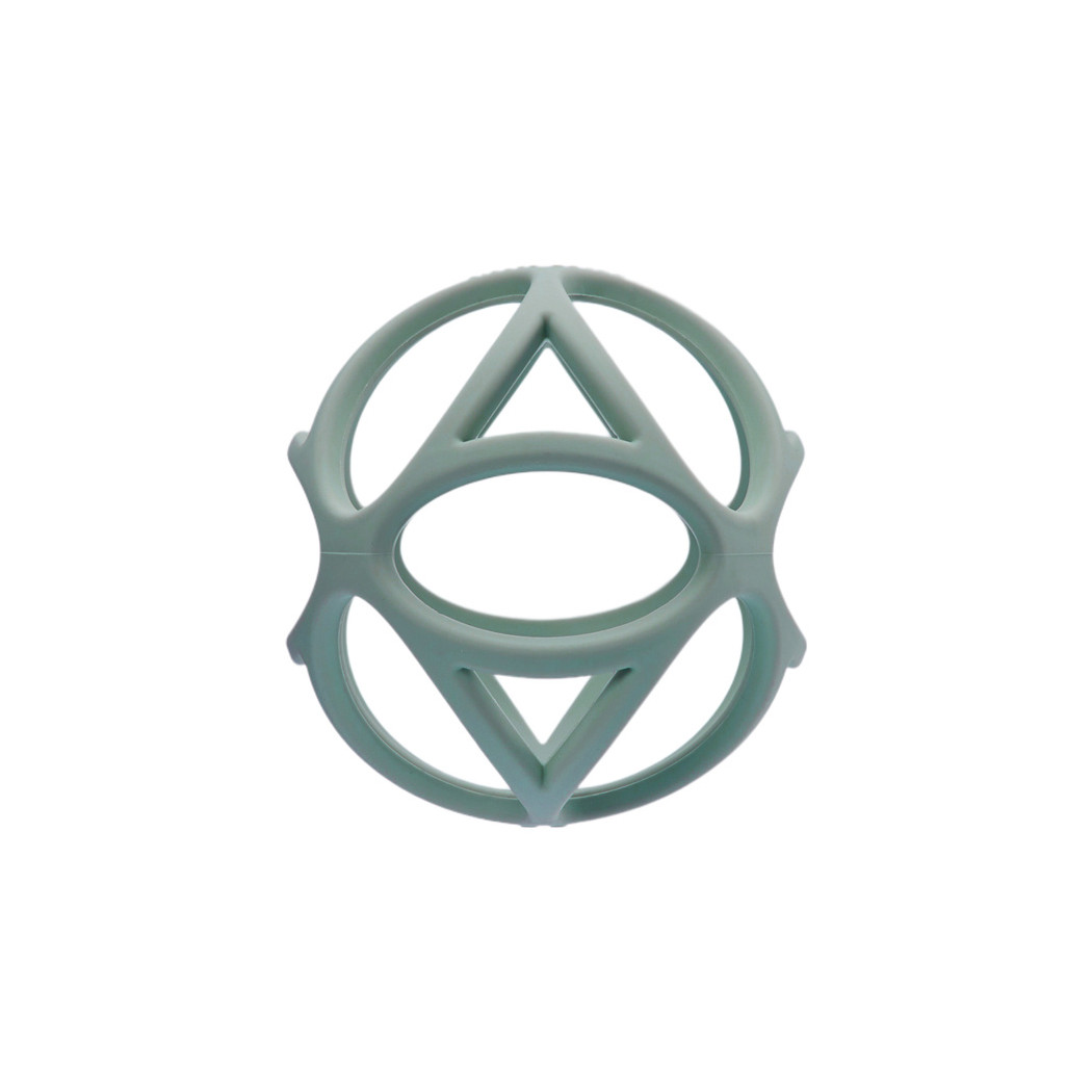 Niebieska Piłeczka Silikonowa - Gryzak - Little Dutch