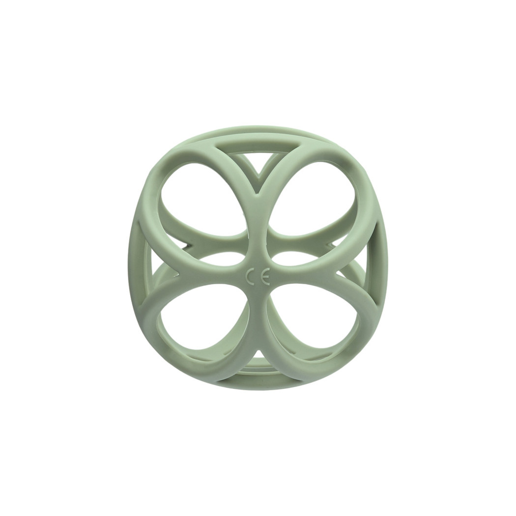 Zielona Piłeczka Silikonowa - Gryzak - Little Dutch