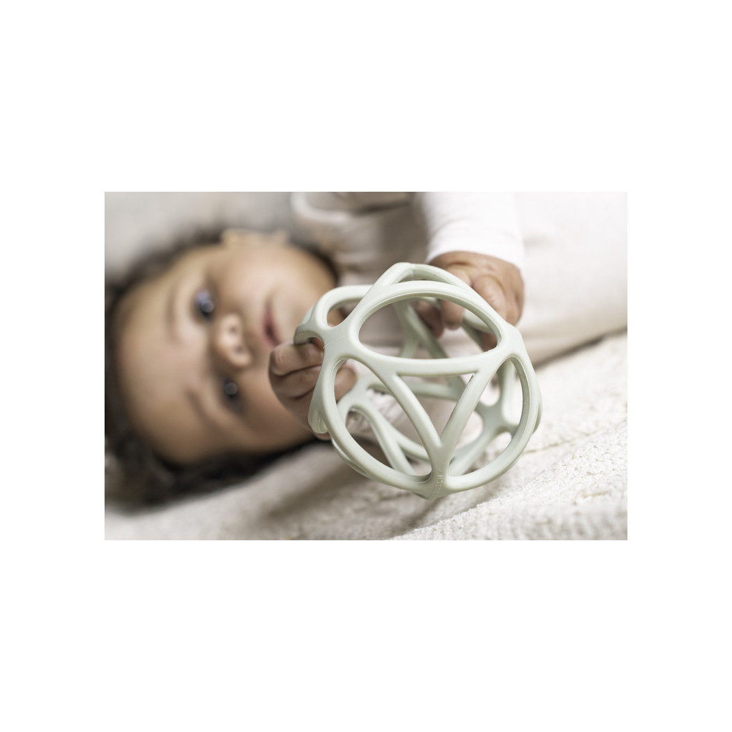 Zielona Piłeczka Silikonowa - Gryzak - Little Dutch