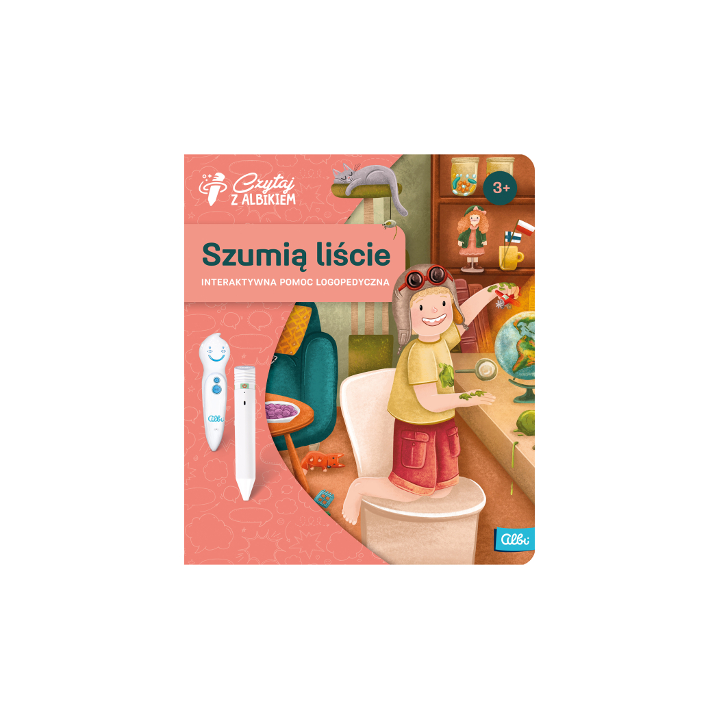 Książka Szumią Liście - Pomoc Logopedyczna - Czytaj z Albikiem - Albi