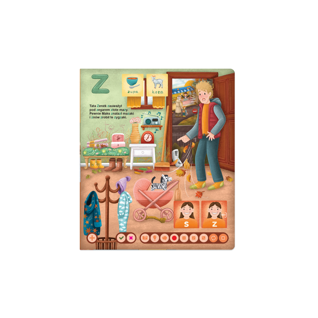 Książka Szumią Liście - Pomoc Logopedyczna - Czytaj z Albikiem - Albi