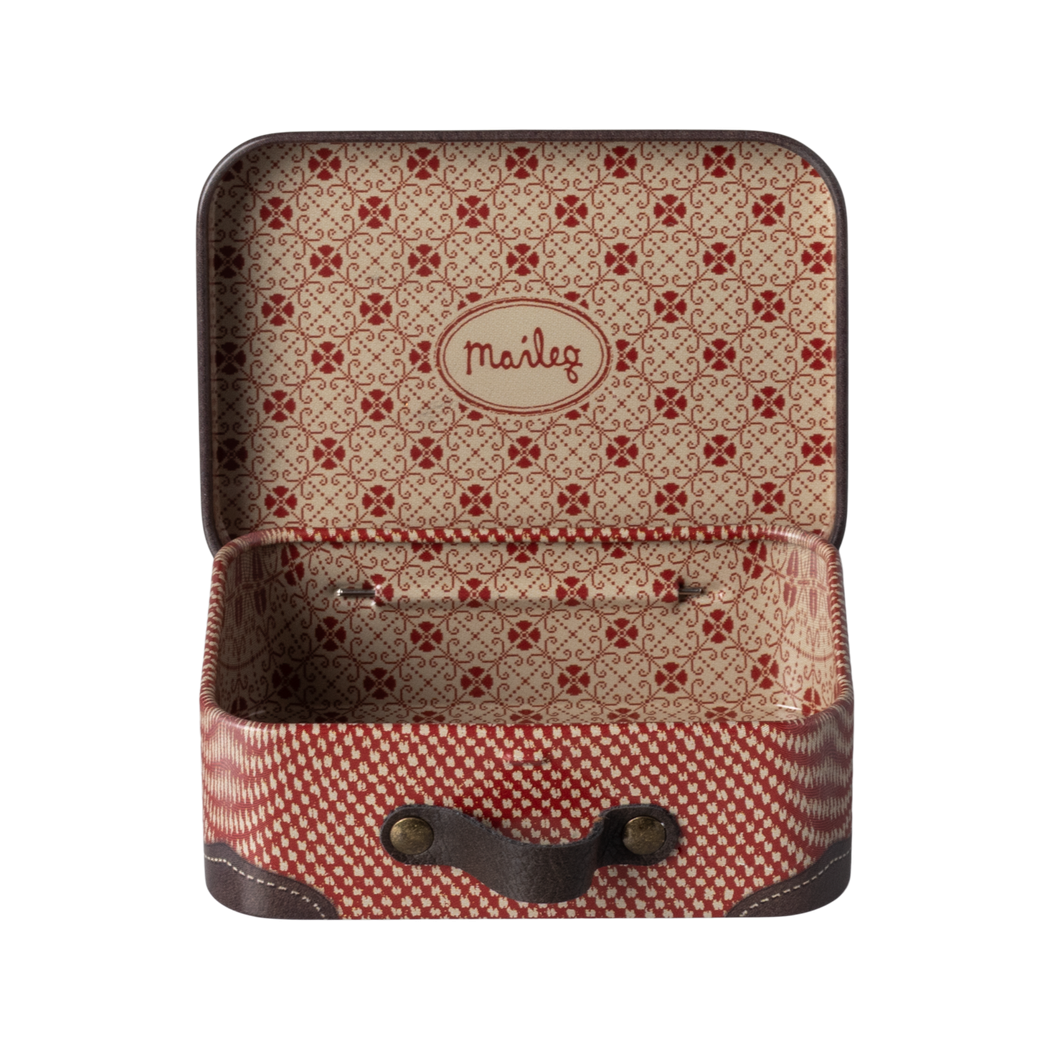 Red - Walizka Pudełeczko - Suitcase Micro - Akcesoria Dla Lalek - Maileg