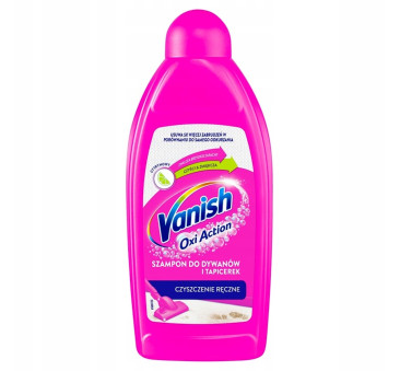 Szampon do ręcznego czyszczenia dywanów i tapicerki - 500 ml - Vanish