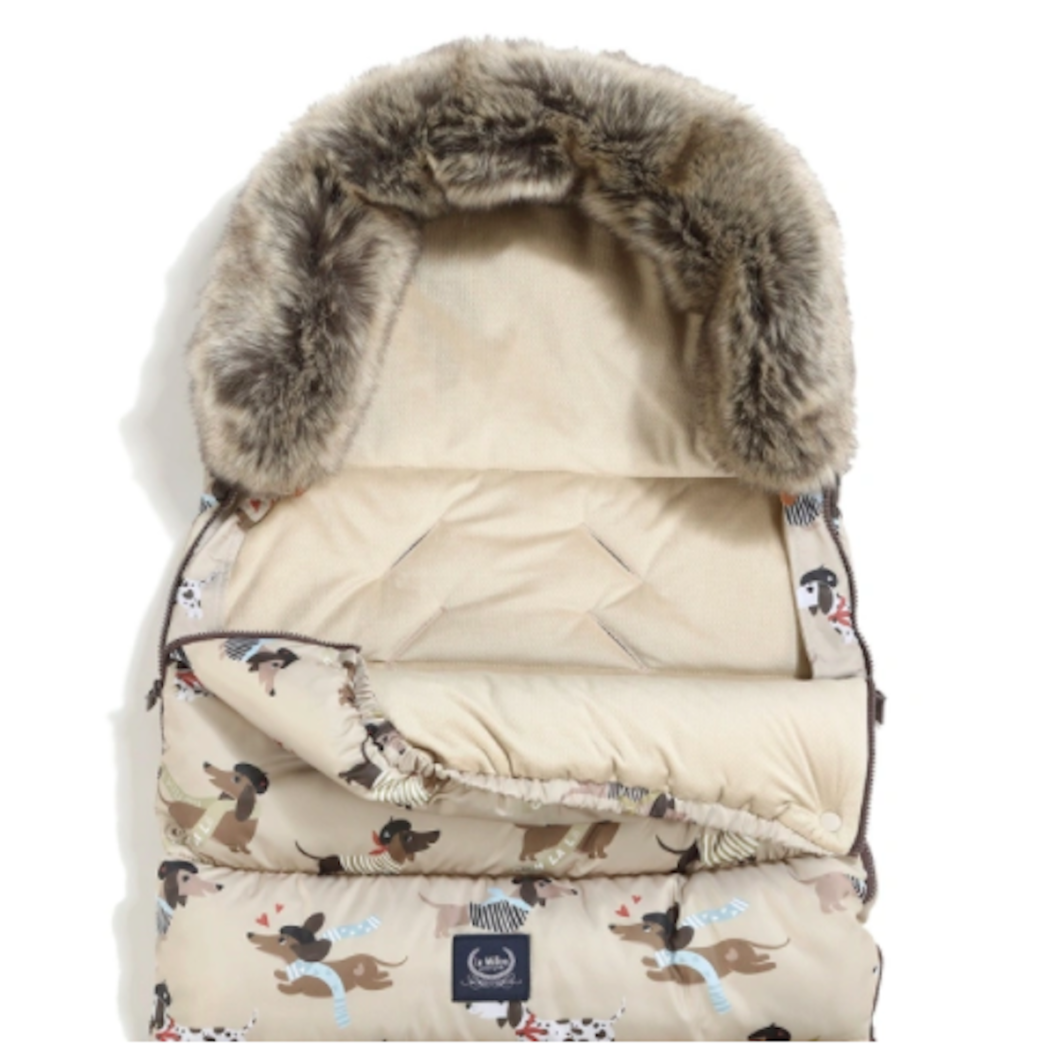 Śpiwór - Stroller Bag Combo - Aspen Winterproof - Pierre The Dog -  La Millou