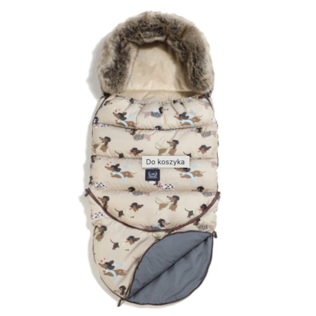 Śpiwór - Stroller Bag Combo - Aspen Winterproof - Pierre The Dog -  La Millou
