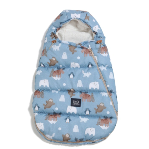 Śpiwór - Aspen Winterproof - Stroller Bag Baby - Arctic Friends - La Millou