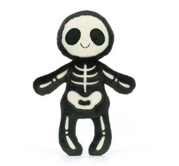 Kostek - Cukierek albo Psikus - Pluszak Szkielet Halloween 33 cm - Maskotka Przytulanka - JellyCat