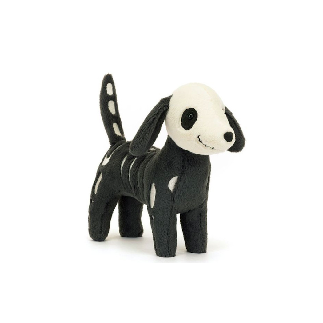 Szczeniak Kostek - Cukierek albo Psikus - Pluszak Szkielet Halloween 22 cm - Maskotka Przytulanka - JellyCat