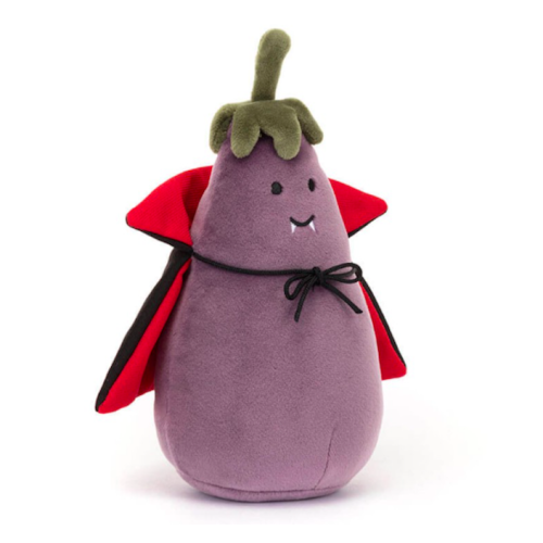 Bakłażan Wampir - Pluszak Halloween 16 cm - Maskotka Przytulanka - JellyCat