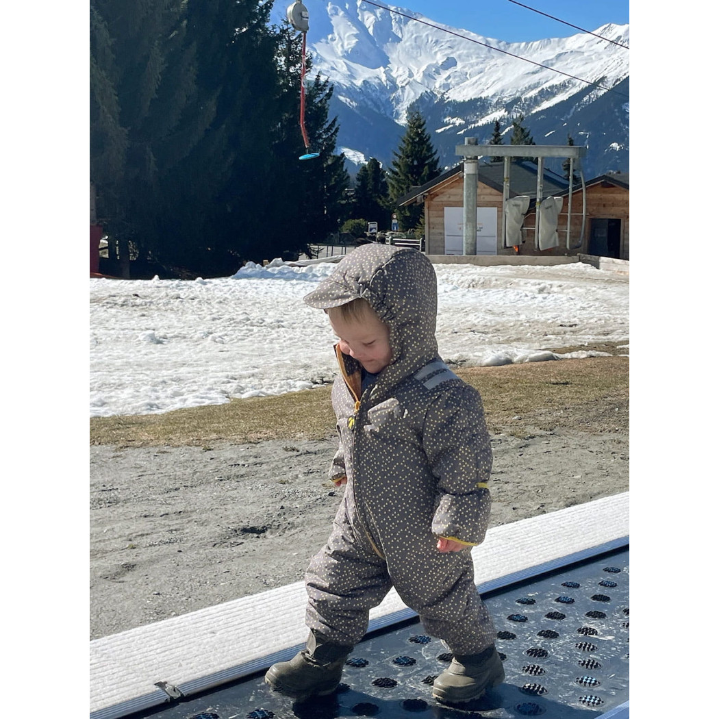 Snowsuit Puck 92 (24-36 mcy) - Ducksday - Ocieplany Kombinezon Zimowy