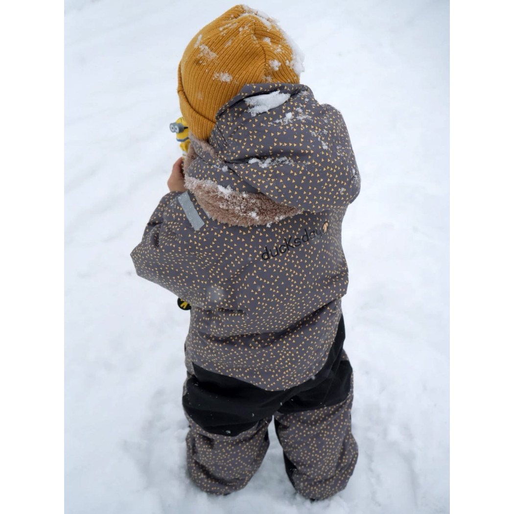 Snowsuit Puck 98-104 (3-4 lata) - Ducksday - Ocieplany Kombinezon Zimowy