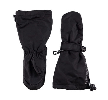 Czarne Rękawiczki - Rozmiar M - Mitten Black - Ducksday