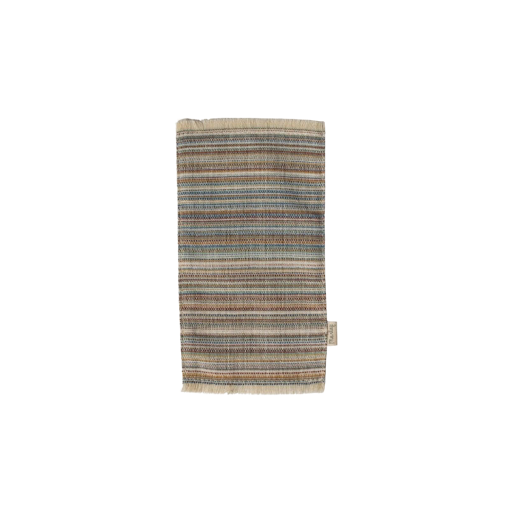 Dywanik w Paski - Rug Striped Large - Akcesoria Dla Lalek - Maileg