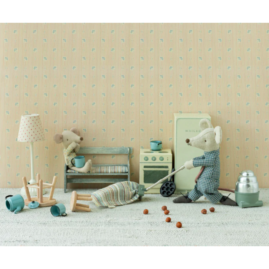 Dywanik w Paski - Rug Striped Medium - Akcesoria Dla Lalek - Maileg