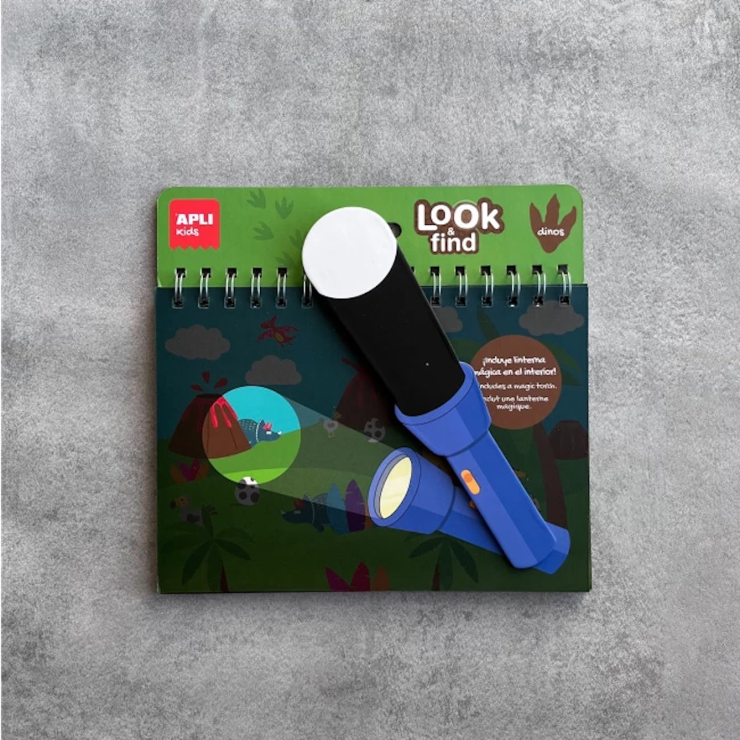 Dinozaury - Książeczka z Magiczną Latarką - Apli Kids