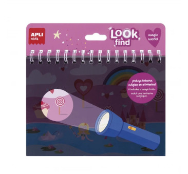 Magiczny Świat - Książeczka z Magiczną Latarką - Apli Kids
