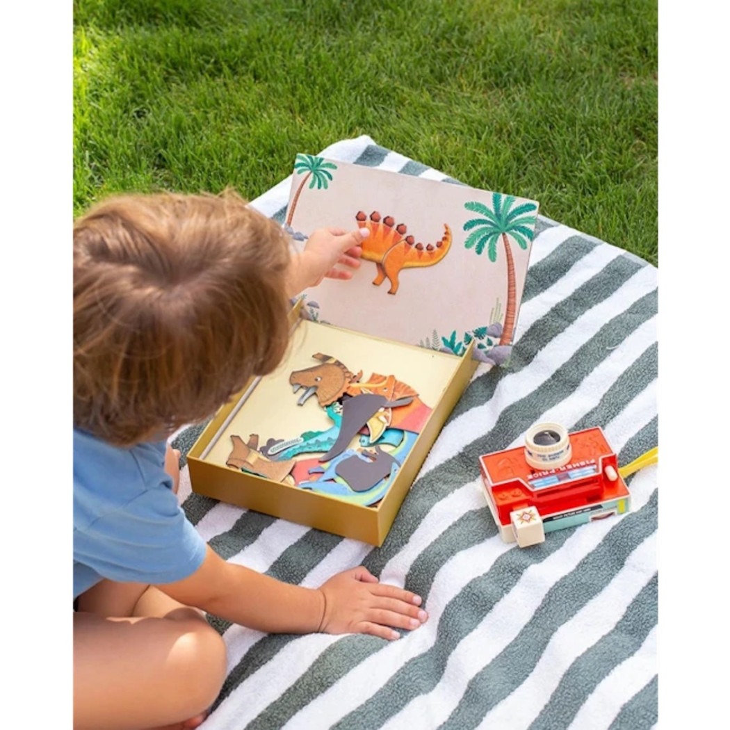 Dinozaury - Magnetyczna Układanka - Apli Kids