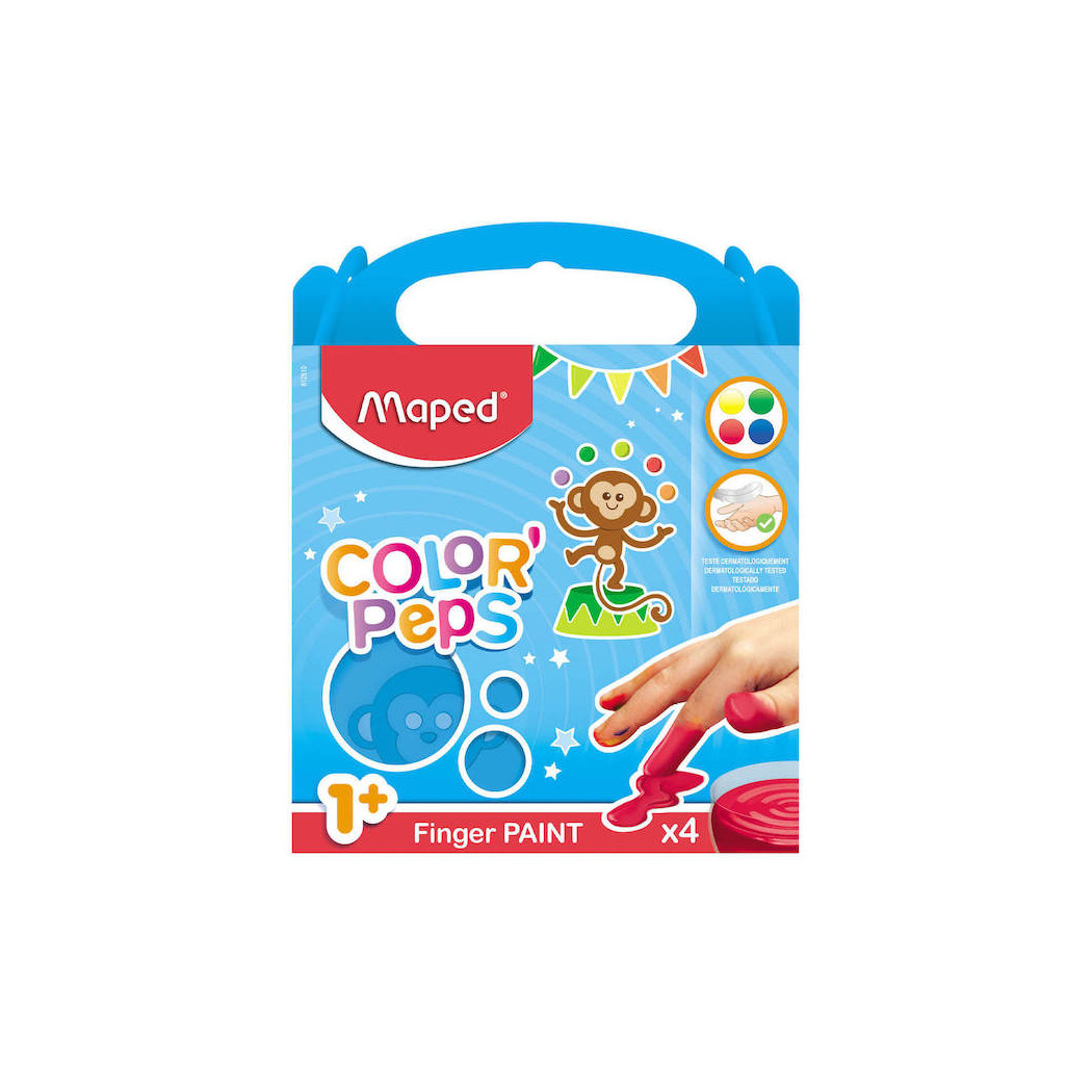 Farby do Malowania Palcami Maped Colorpeps - Maped