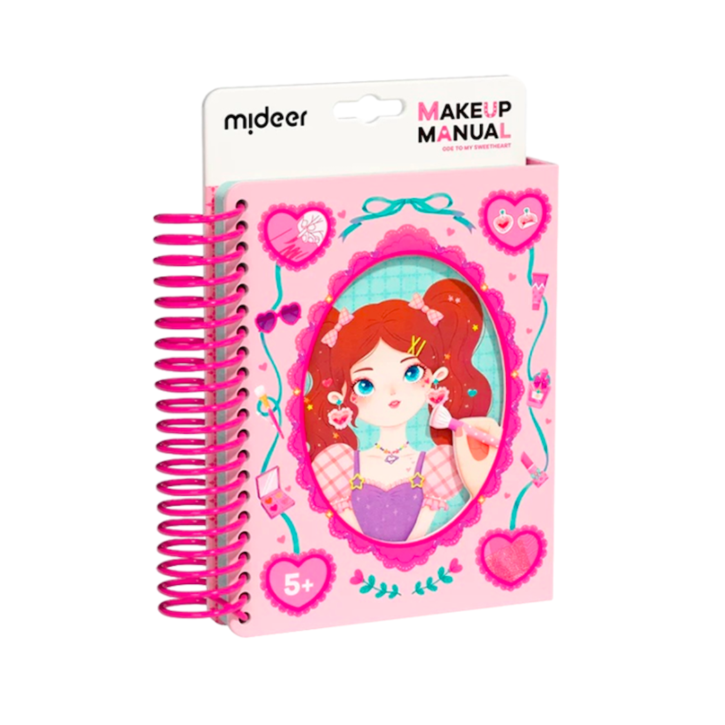 Księżniczka - Kreatywny Zeszyt Małej Makijażystki - Mideer