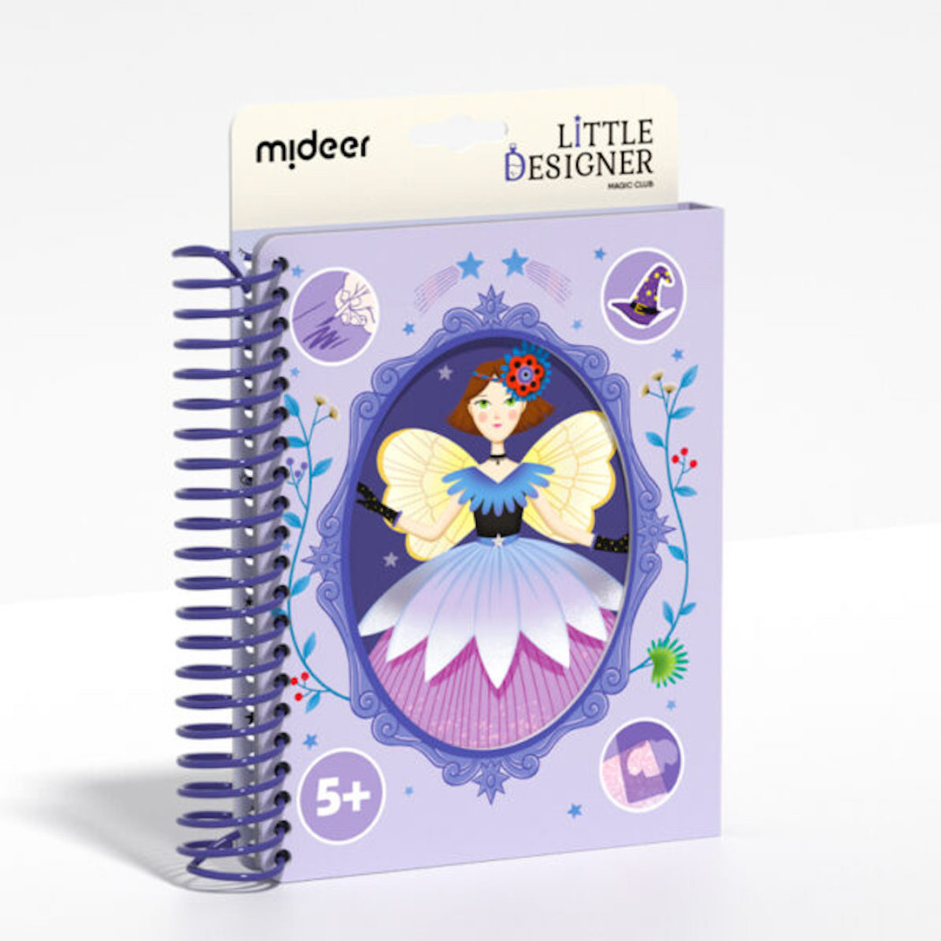 Magiczny Klub - Kreatywny Zeszyt Małego Projektanta - Mideer