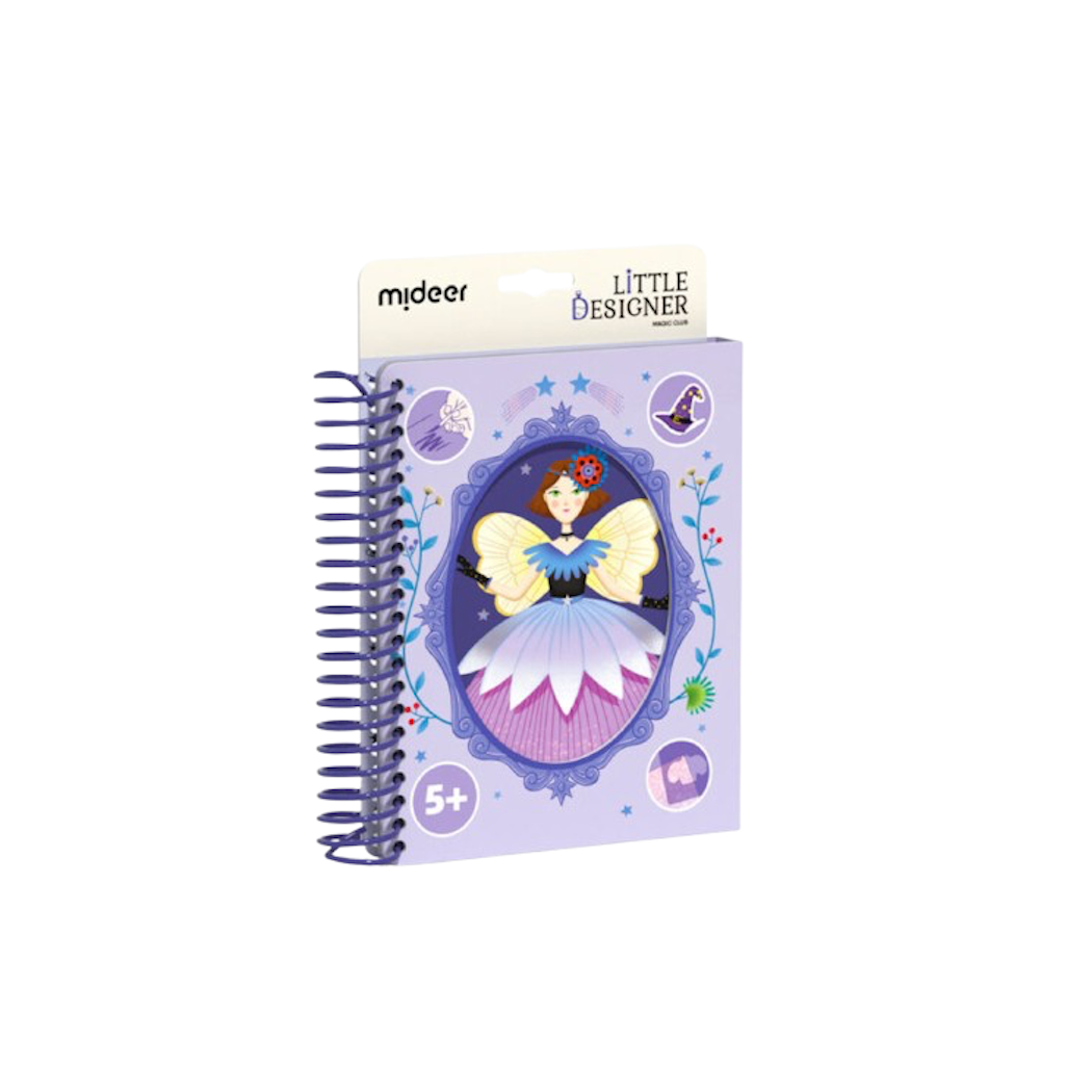 Magiczny Klub - Kreatywny Zeszyt Małego Projektanta - Mideer